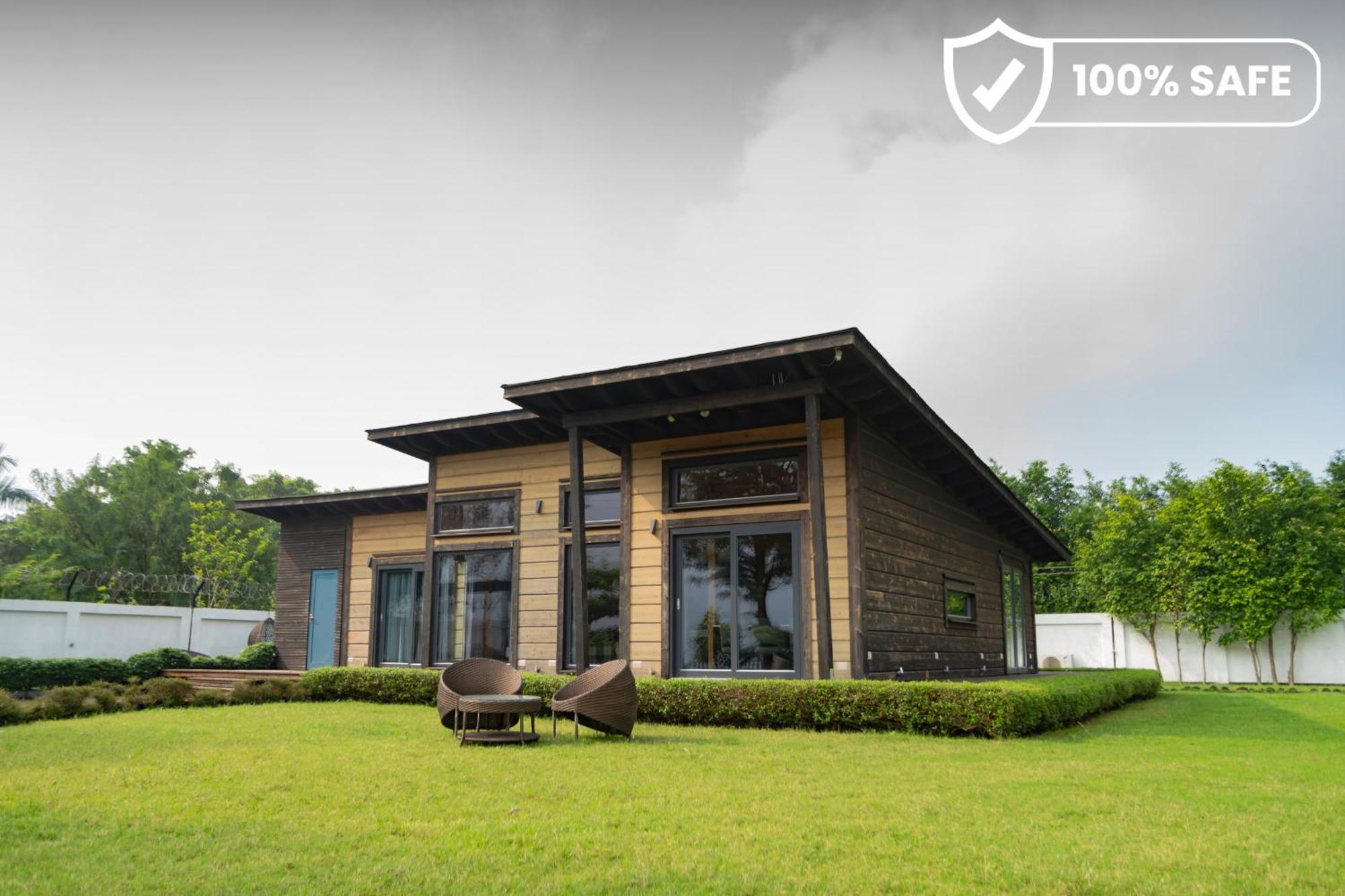 Saffronstays Paradise Pines, Dehradun - Cliff Villa With Valley & Forest Views Экстерьер фото
